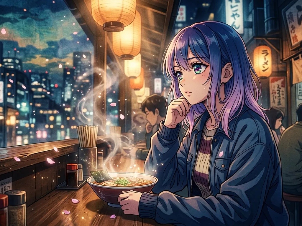 Cinematic Ufotable Ramen Night Keyframe