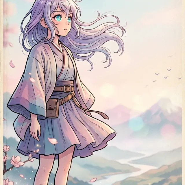 Dreamy Pastel Studio Ghibli Anime Keyframe