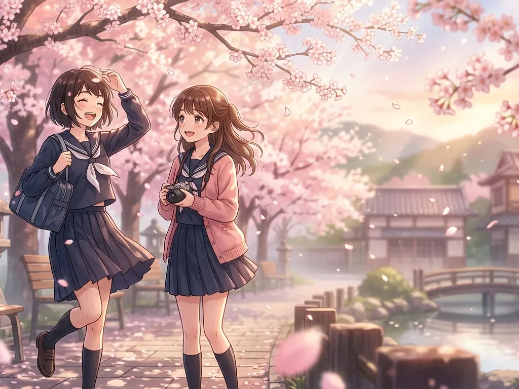 Kyoto Animation Sakura Dream Keyframe