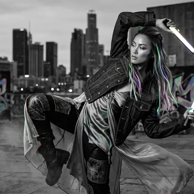 Retro-Futuristic Vogue Festival Editorial