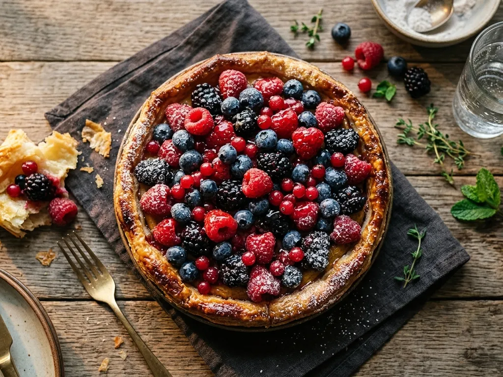 Kodak Portra Cinematic Berry Tart