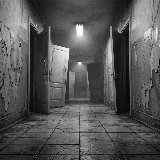 Cinematic Tenebrous Abandoned Hospital Horror