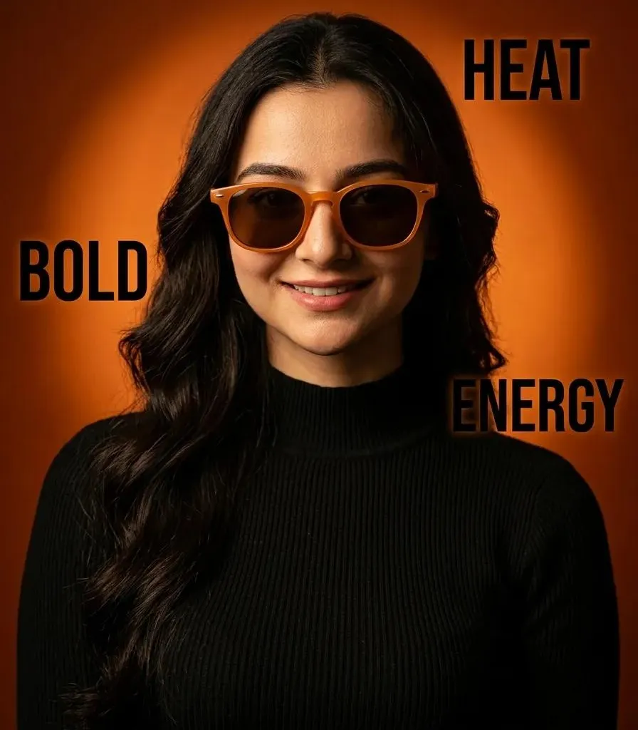 Product Marketing - Ultra-Realistic Fashion Portrait with Bold Typography
