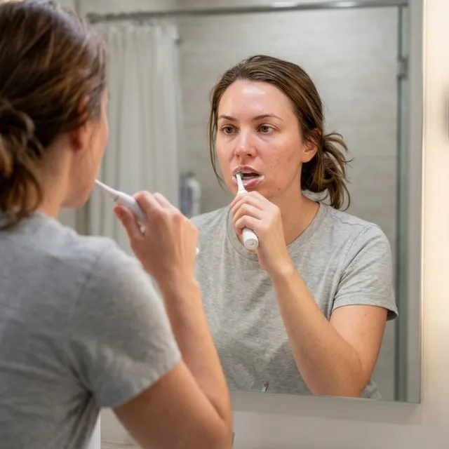 Profile / Avatar - Hyper-Photorealistic Bathroom Mirror Scene