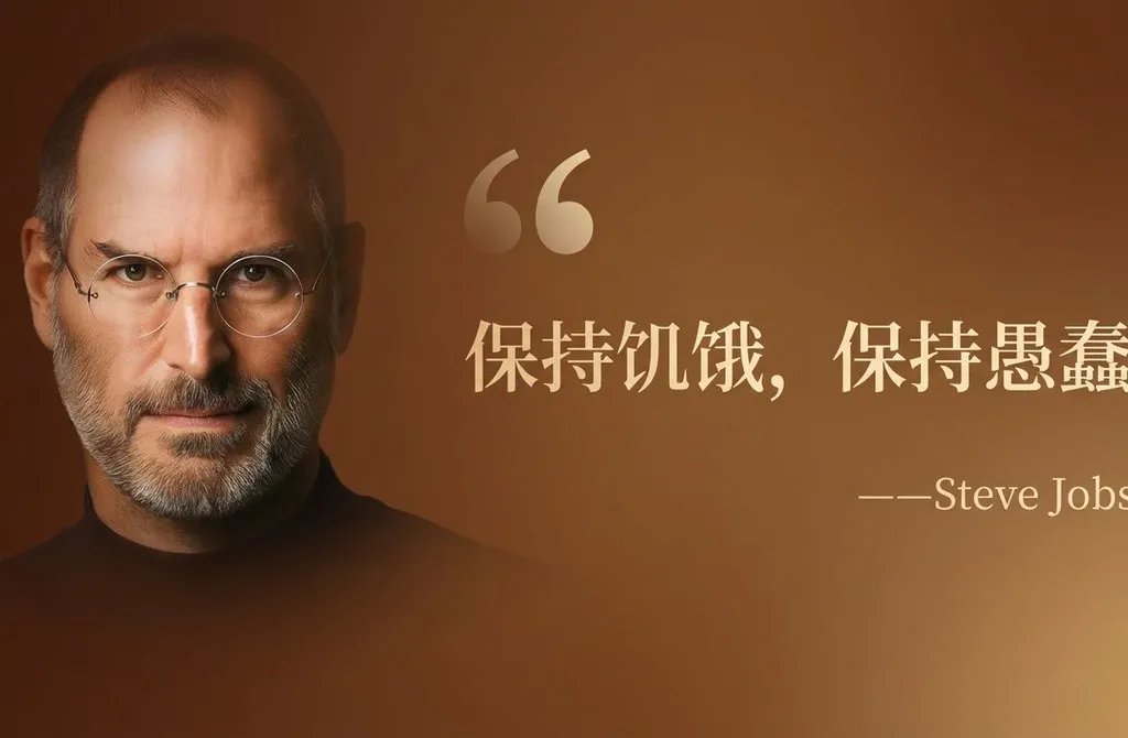 Wide quote card with portrait and Chinese/English customization