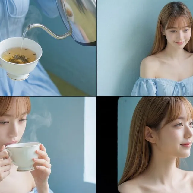 YouTube Thumbnail - Cinematic Tea Time Prompt (Shared for Image and Video Generation)