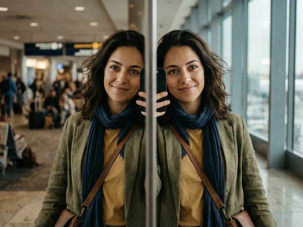 Airport Selfie Ideas