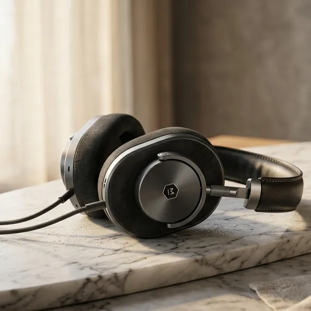 Cinematic Ultra-Premium Headphones Macro