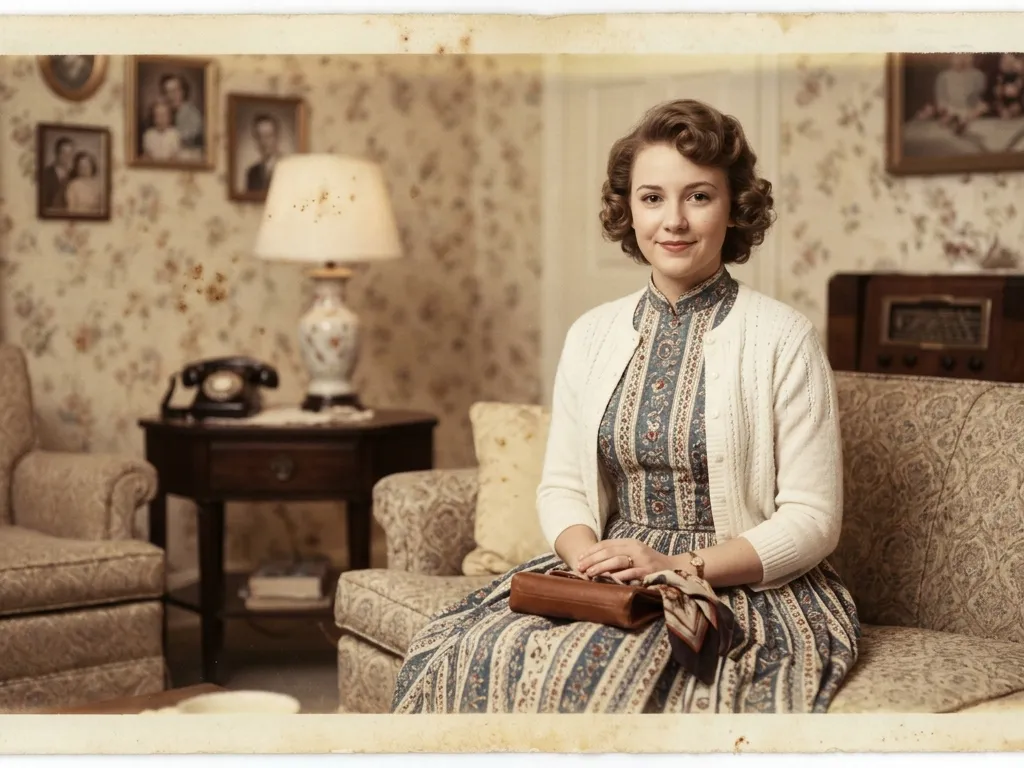 Polaroid SX-70 1950s Americana Nostalgia
