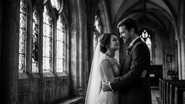 Gothic Chiaroscuro Wedding Dreamscape